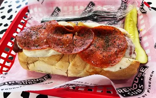 Firehouse Subs Pepperoni Pizza Meatball Sub - Price, Nutrition & More 2 Firehouse Subs Pepperoni Pizza Meatball Sub