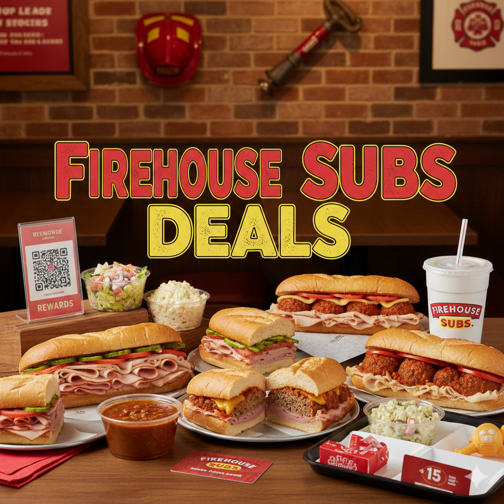 Firehouse Subs Deals (2026) - $4.99 Subs, Rewards & Catering Tips 1 image