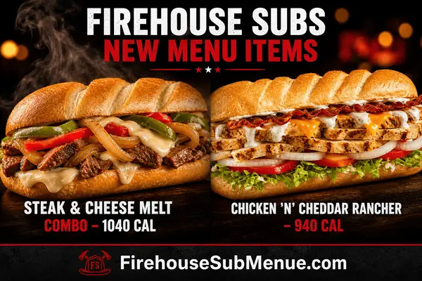 Firehouse Subs New Menu Items
