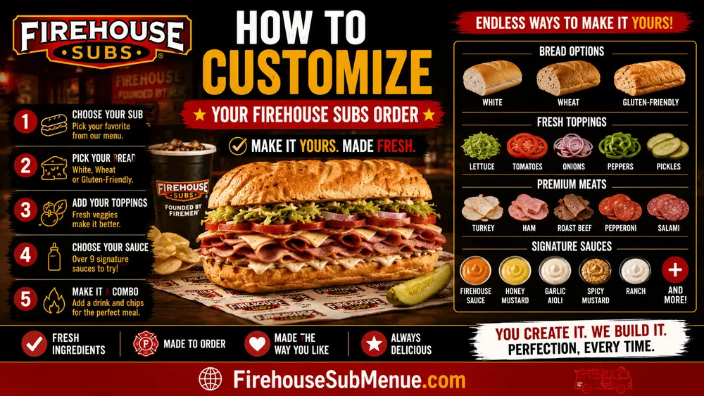 How to Customize Your Firehouse Subs Order