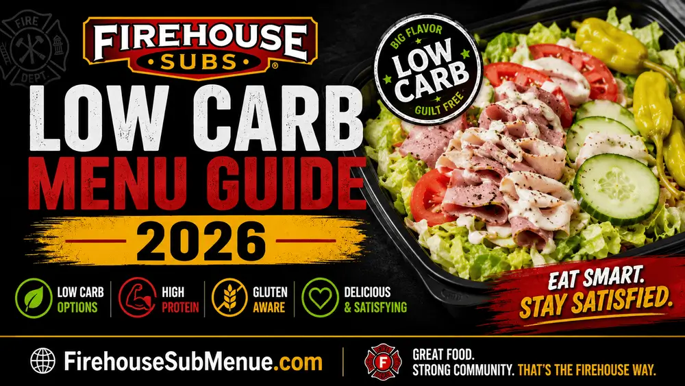 Firehouse Subs Low Carb Menu