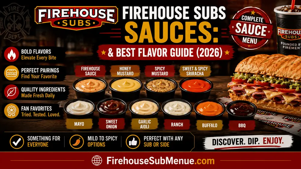 Firehouse Subs Sauces Guide
