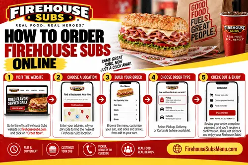 How to Order Firehouse Subs Online
