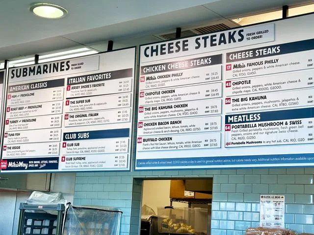 Jersey Mike’s Menu