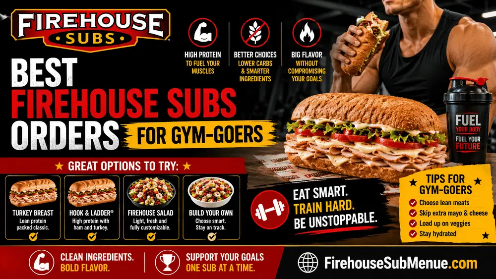 Best Firehouse Subs Orders for Gym-Goers